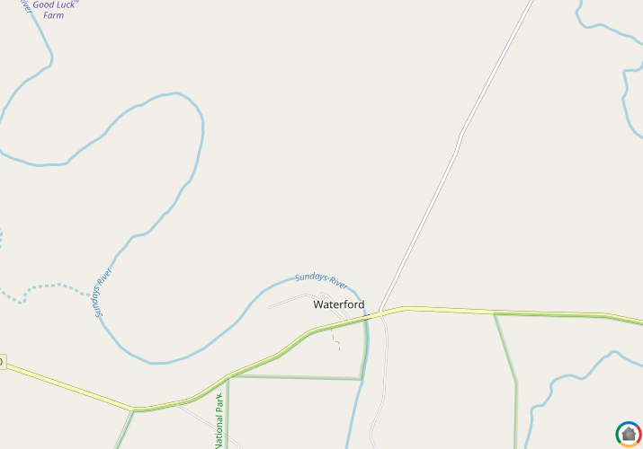 Map location of Waterford